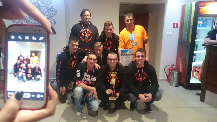 Hokej pod wodą Walenie Bełchatów  2015